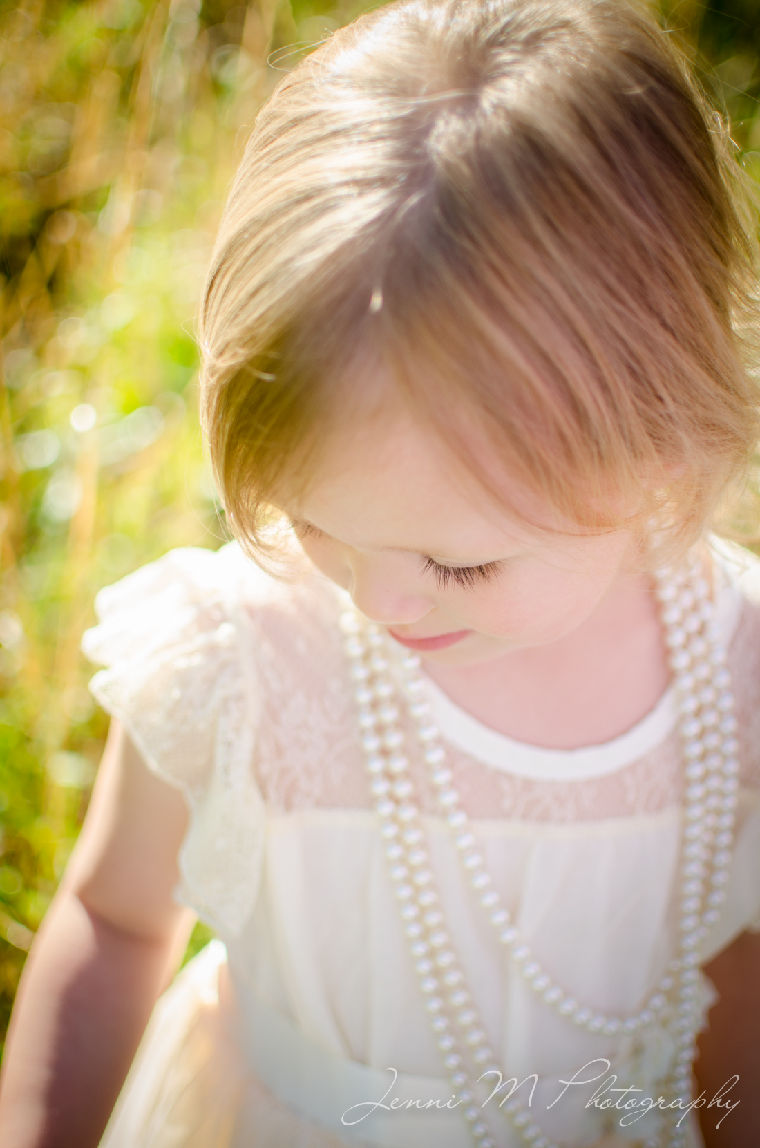 Madison Alabama Family Children Lifestyle Photographer Jenni M McCarty Golden Hour White Dress Field-4