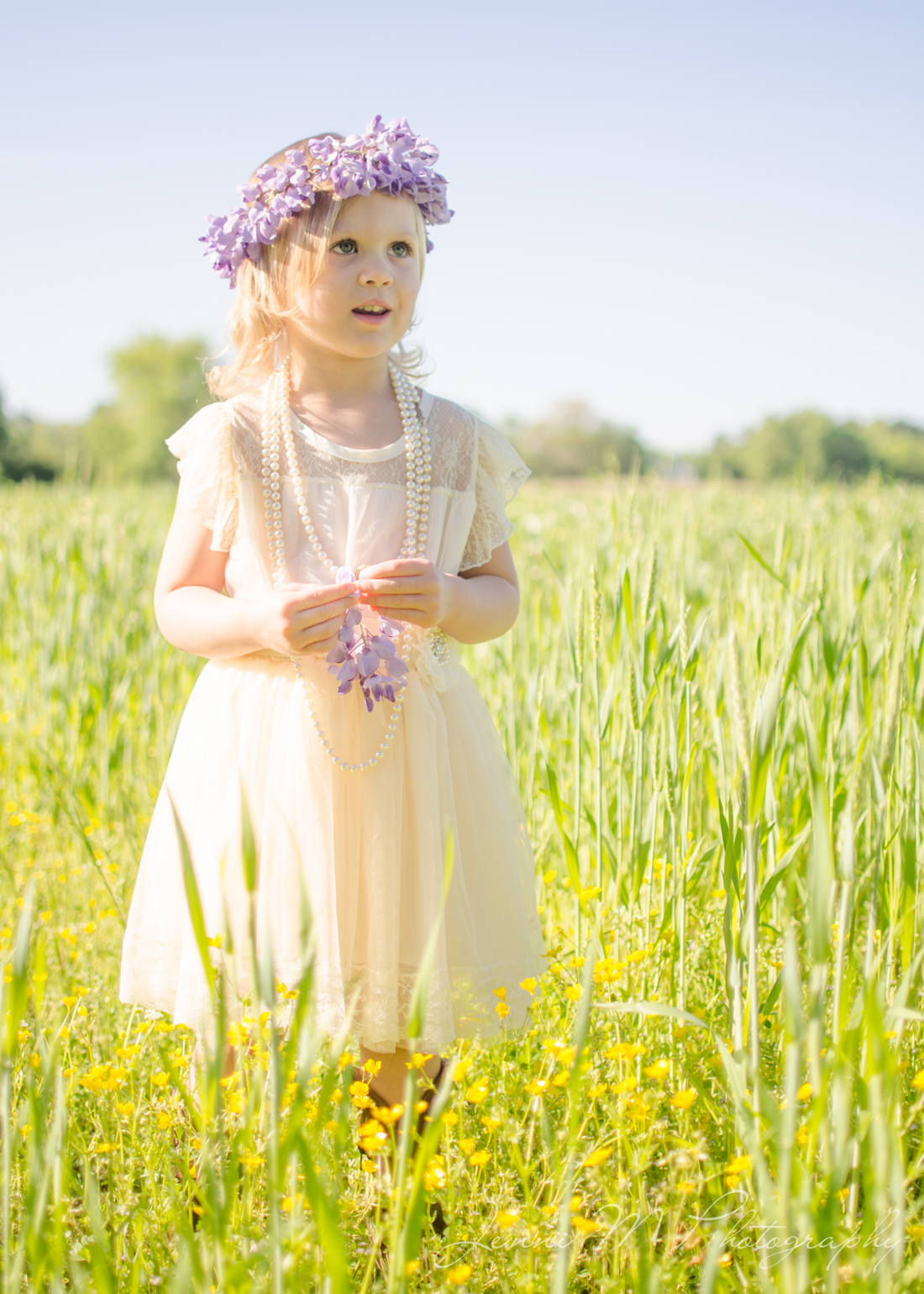 Madison Alabama Family Children Lifestyle Photographer Jenni M McCarty Golden Hour White Dress Field-7