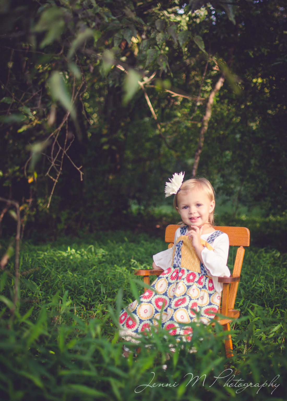 Jenni M Photography 2 year old birthday photography outdoor affordable natural-1