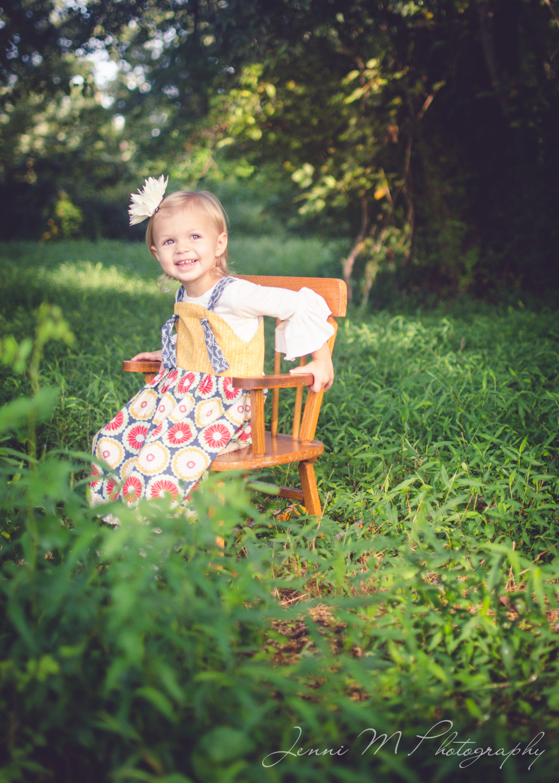 Jenni M Photography 2 year old birthday photography outdoor affordable natural-2