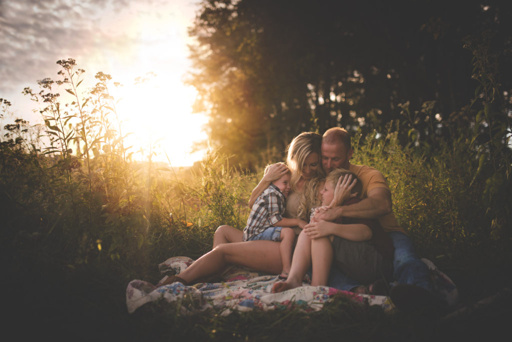 Huntsville Family Lifestyle Photographer Sunset Outdoor
