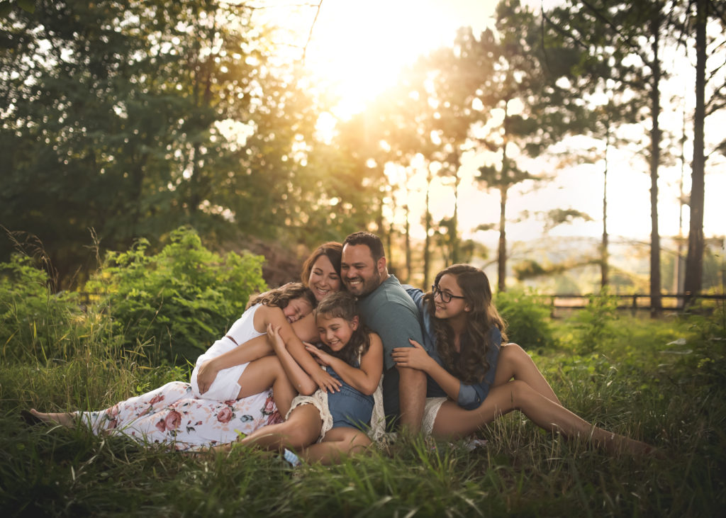 Huntsville Family Lifestyle Photographer Sunset Outdoor